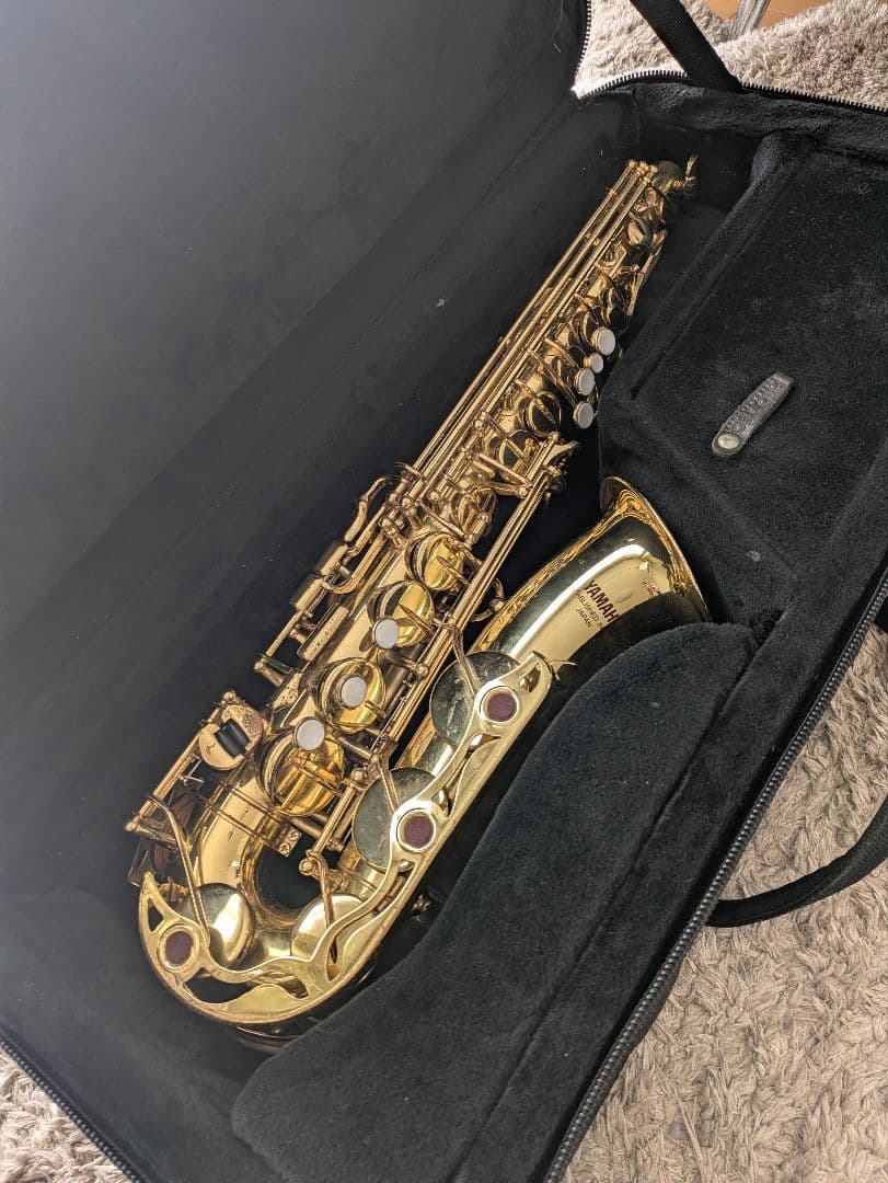 Yamaha サックス ゴールド 本体 ケース付き