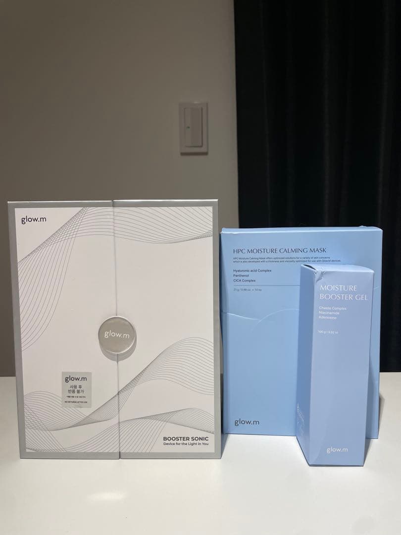 glow.m美顔器 ジェル&パック付