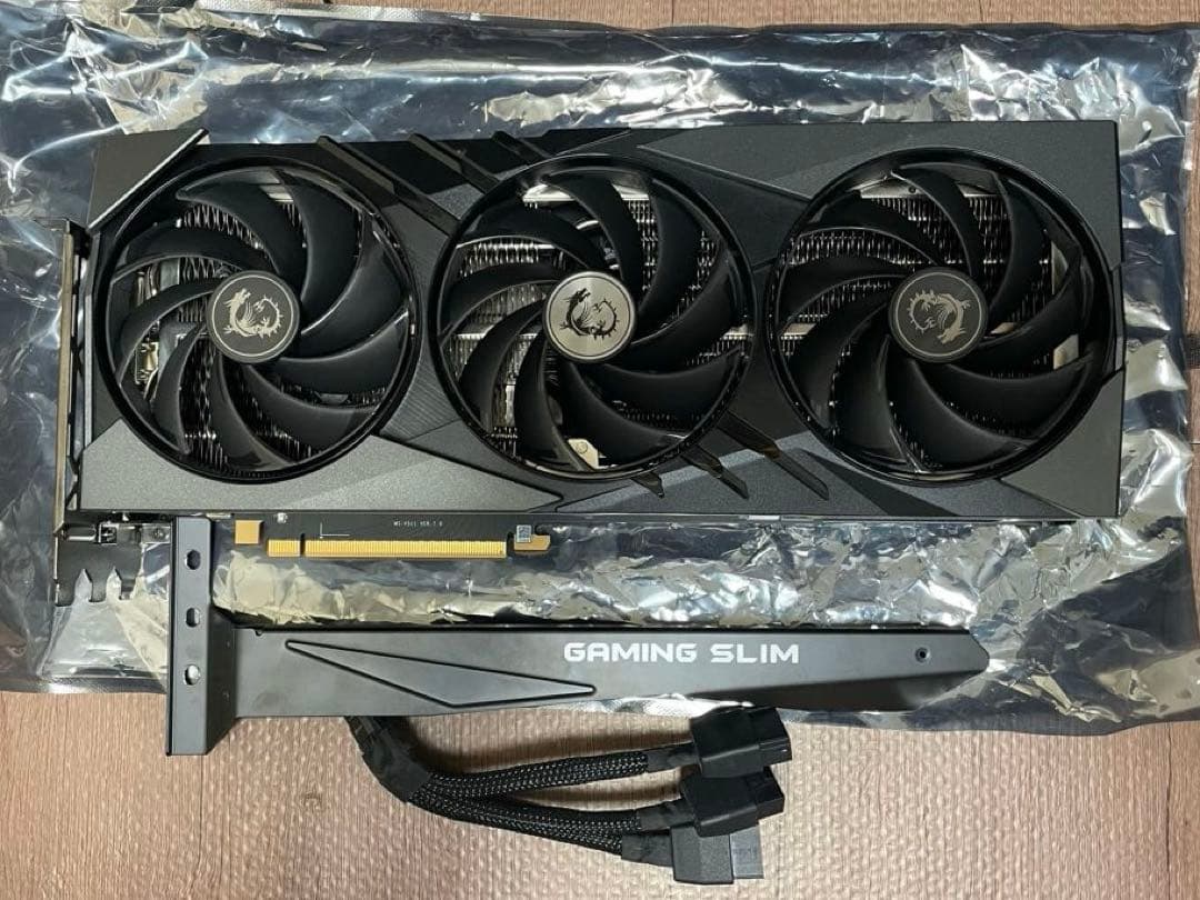 グラフィックボード・グラボ・ビデオカード MSI GeForce RTX4080 Super Gaming X Slim