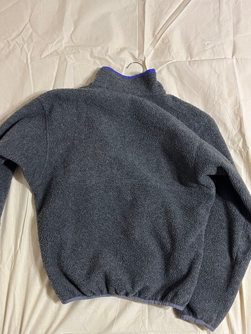 Patagonia フリースジャケット グレー/パープル