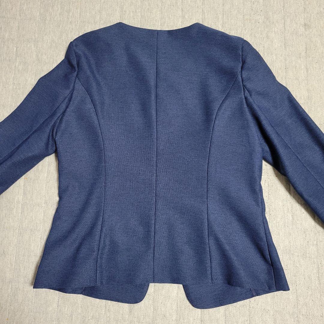 【ほぼ新品】nissen 真夏 接触冷感 スカートスーツ M ストレッチ 洗える