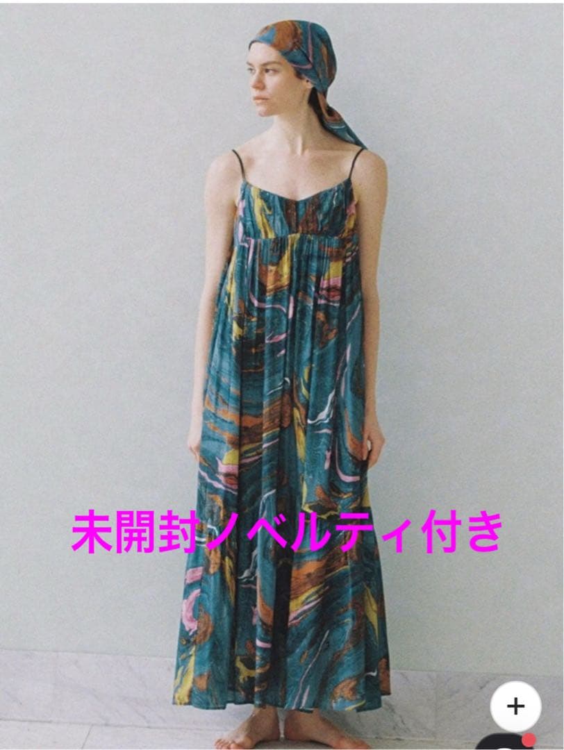 MEDI INDIAN POOL MARBLE DRESS アメリ　ameri