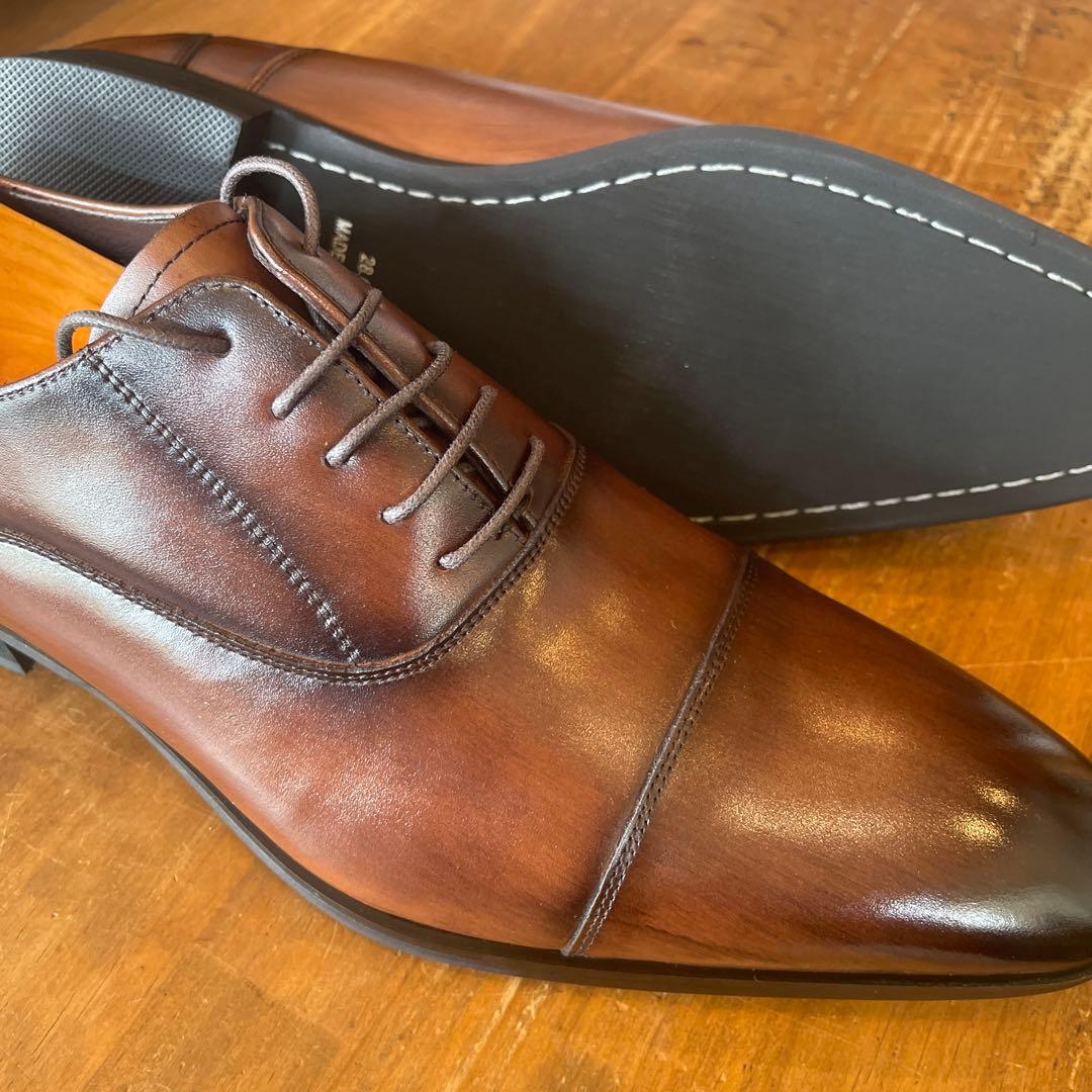 MURATA ORIGINAL921010ストレートチップ茶28