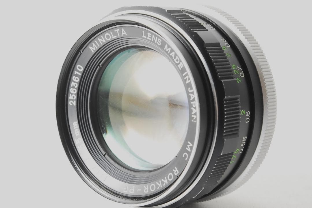 整備済 ミノルタ SRT101 ROKKOR-PF 55mm F/1.7