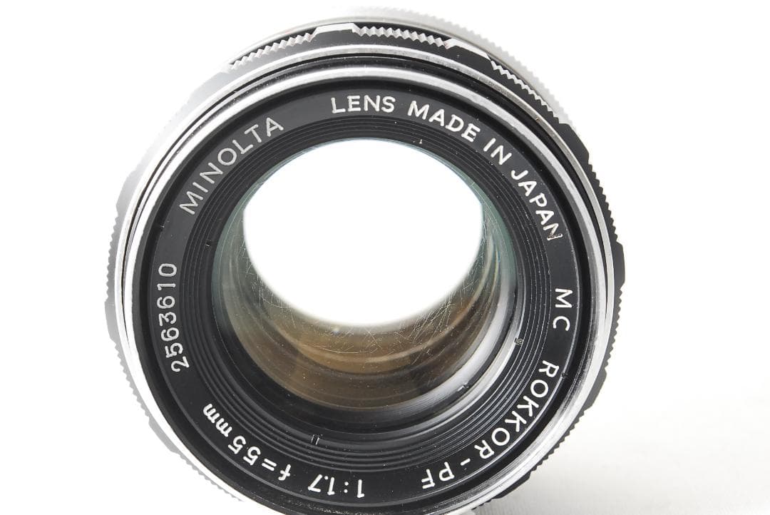 整備済 ミノルタ SRT101 ROKKOR-PF 55mm F/1.7