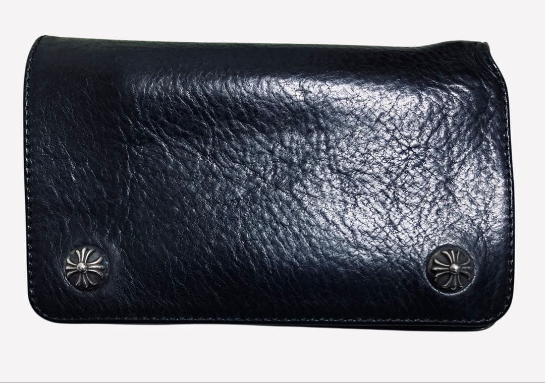 CHROME HEARTS クロムハーツ レザー ウォレット 1zip
