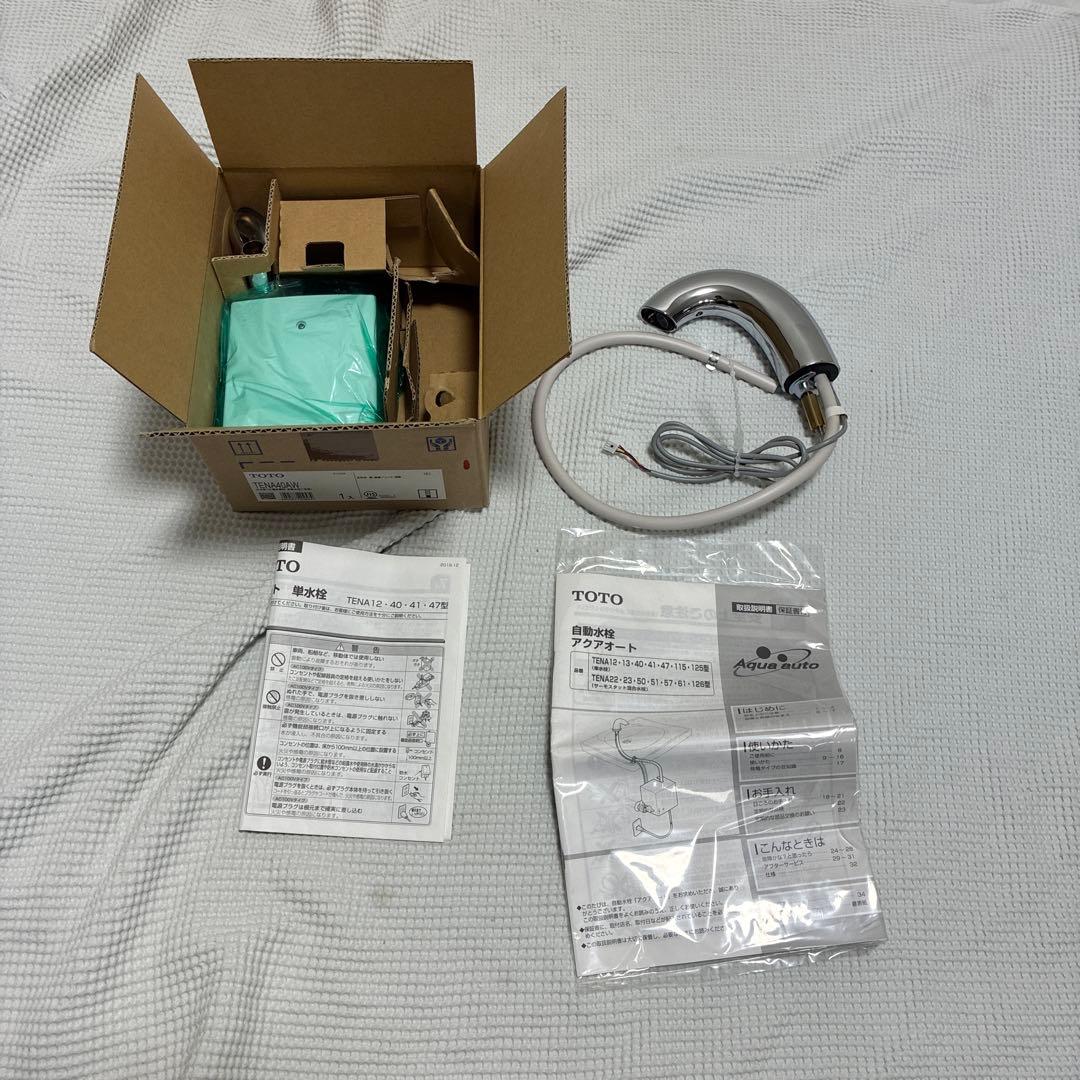 未使用TOTO TENA40AW 自動水栓
