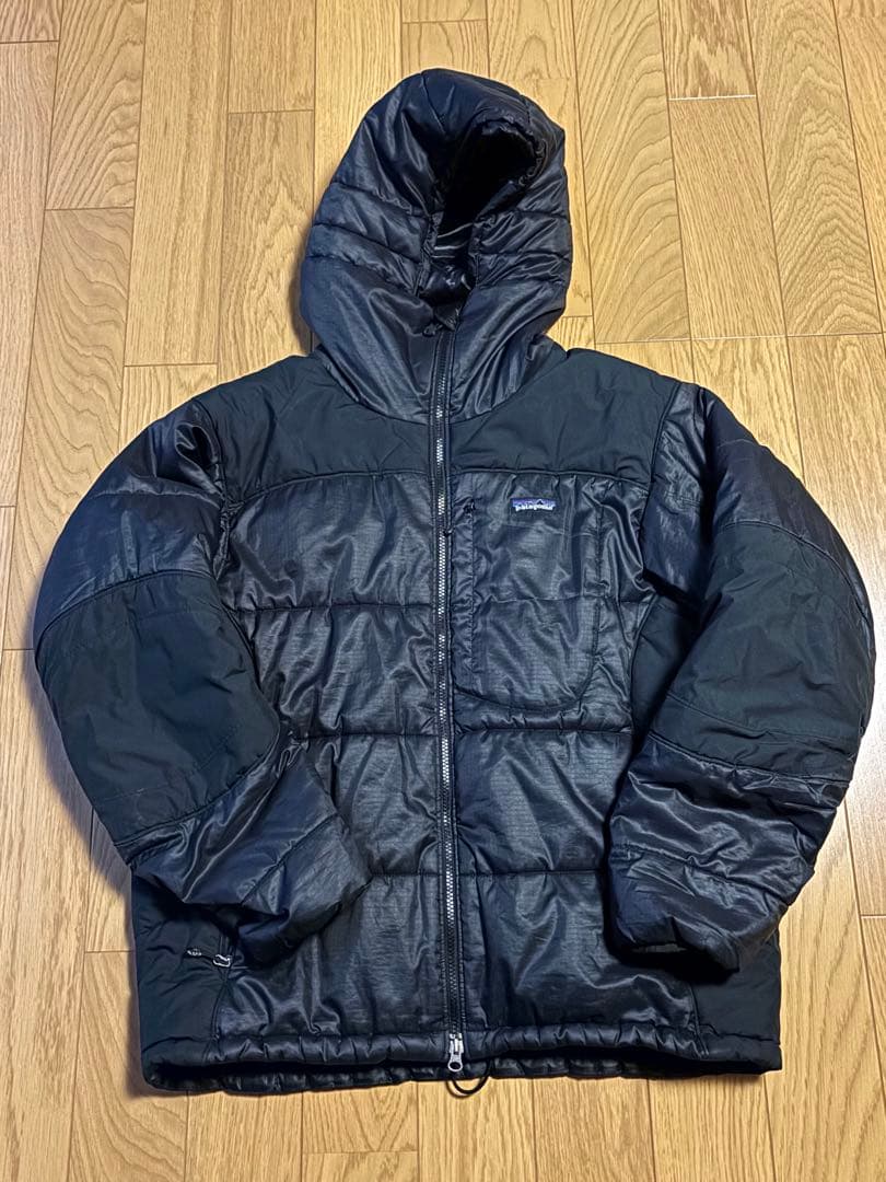 Patagonia パタゴニア ダスパーカー 2008年製 黒 ツギハギ