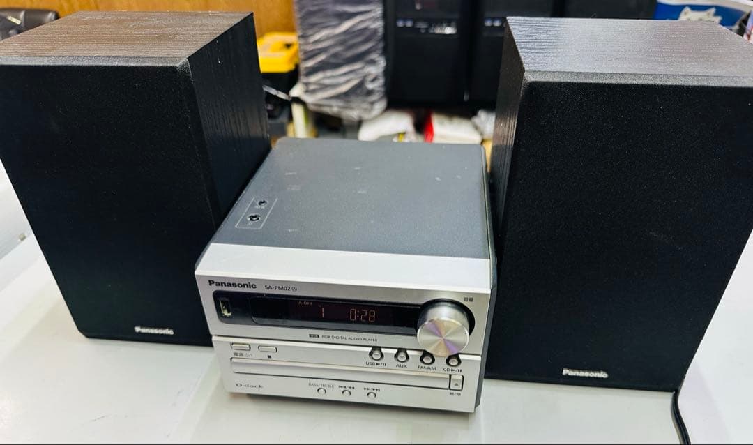 MP3対応Panasonic パナソニックミニコンポ CDステレオシステム