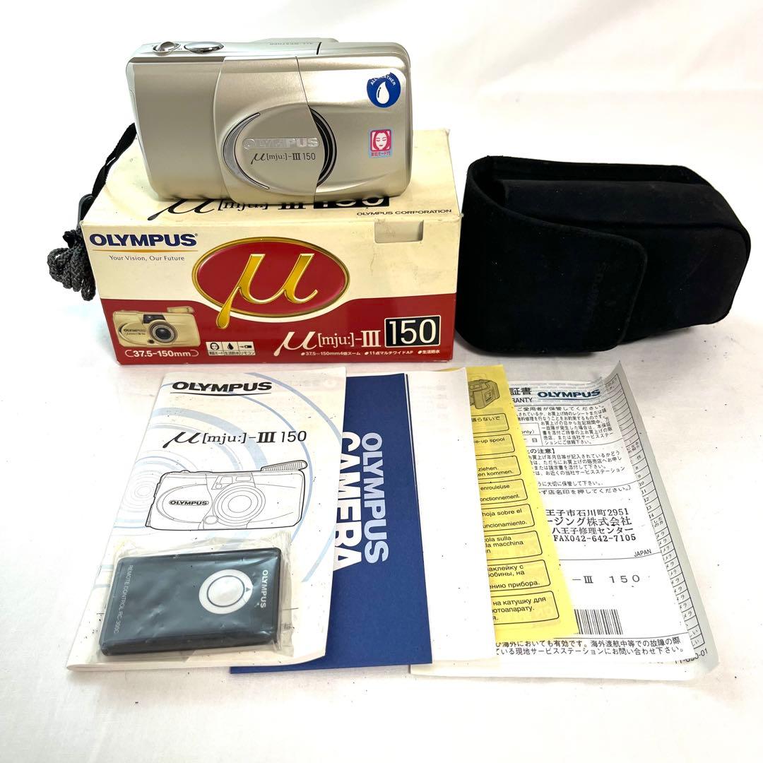 OLYMPUS オリンパス [mju] μ-Ⅲ 150 コンパクトフィルムカメラ