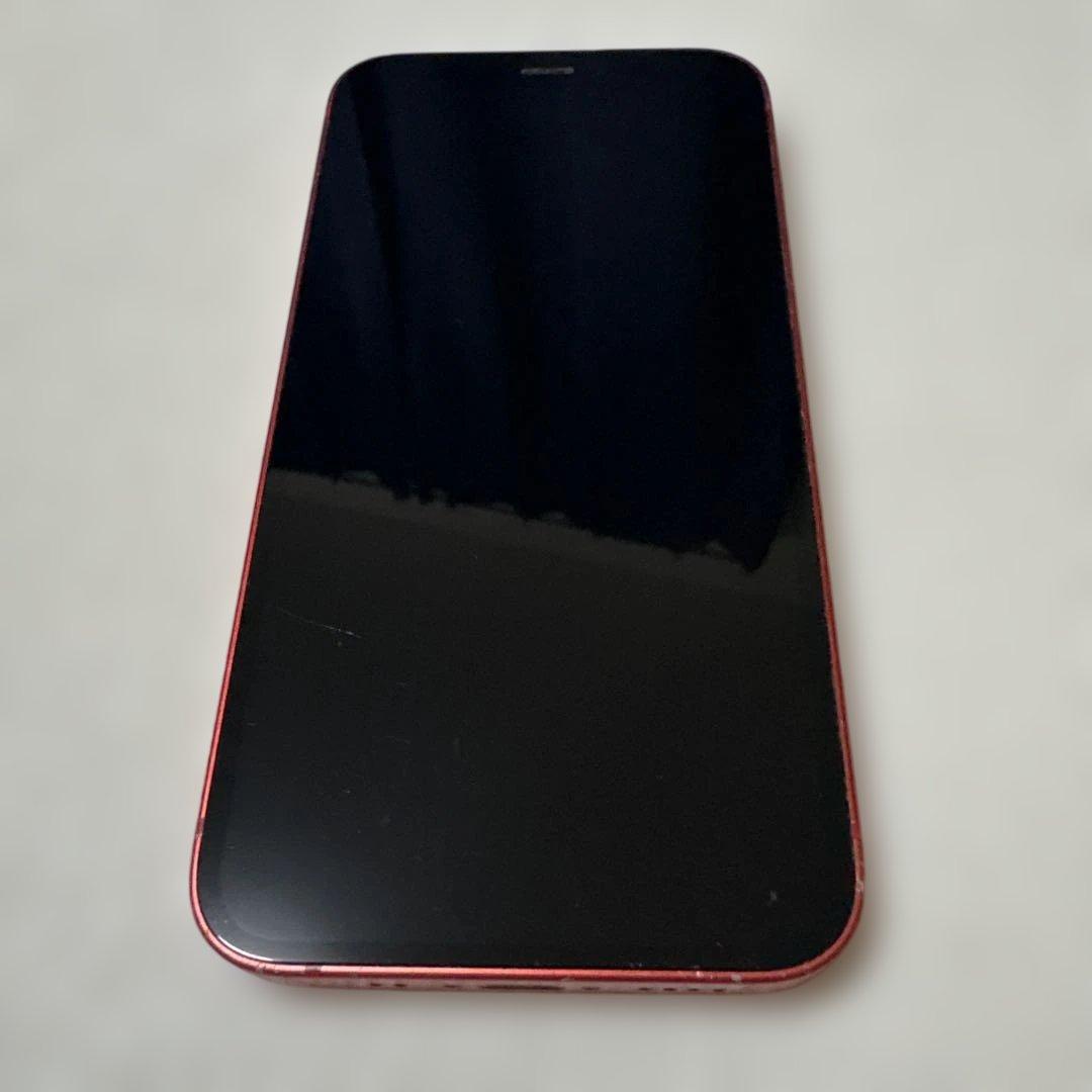 に*く様 Apple iPhone 12 miniレッド本体