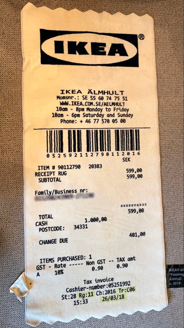 ラグ・カーペット IKEA Virgil AblohMARKERAD \