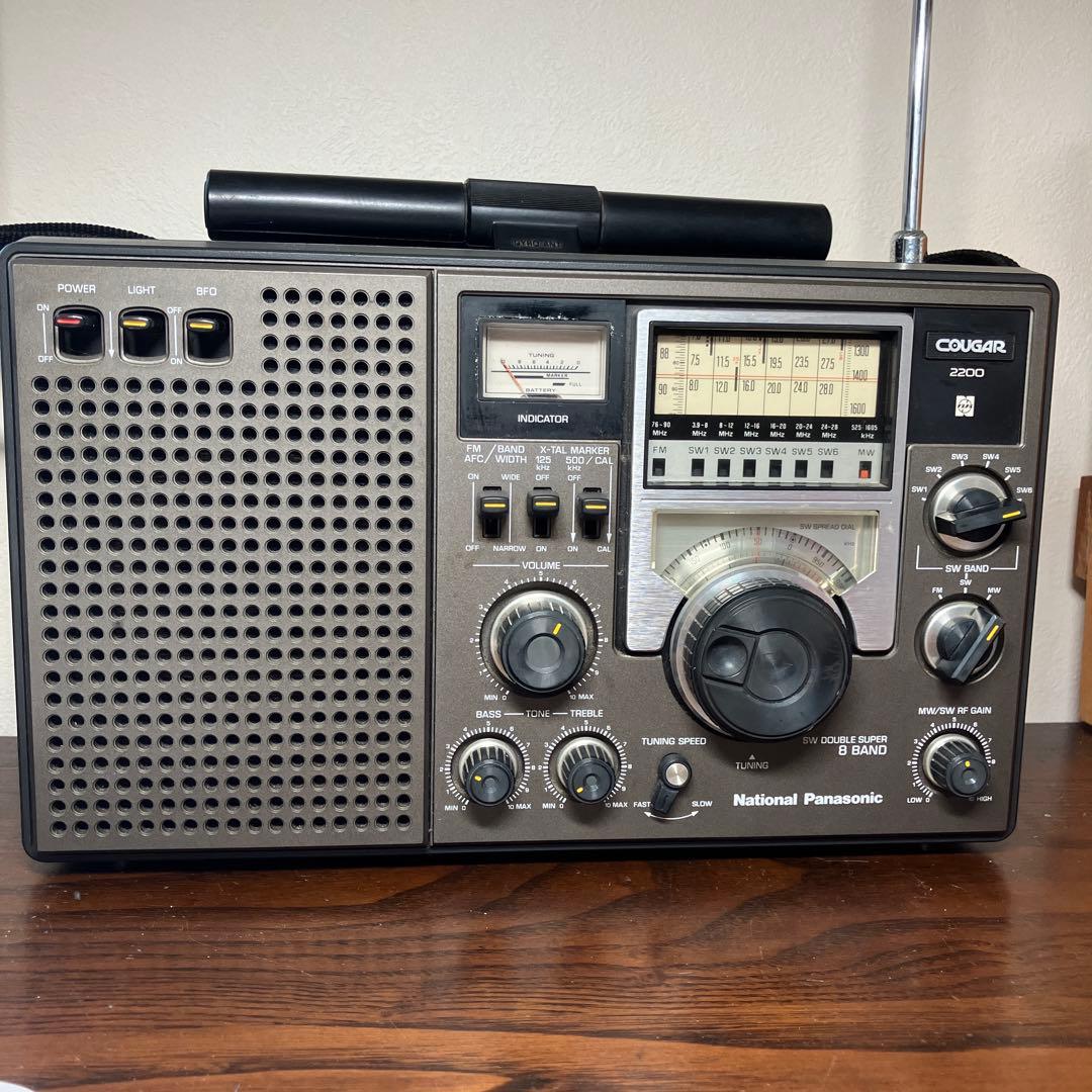 ラジオ　B C Lラジオ　パナソニック　COUGAR RF2200