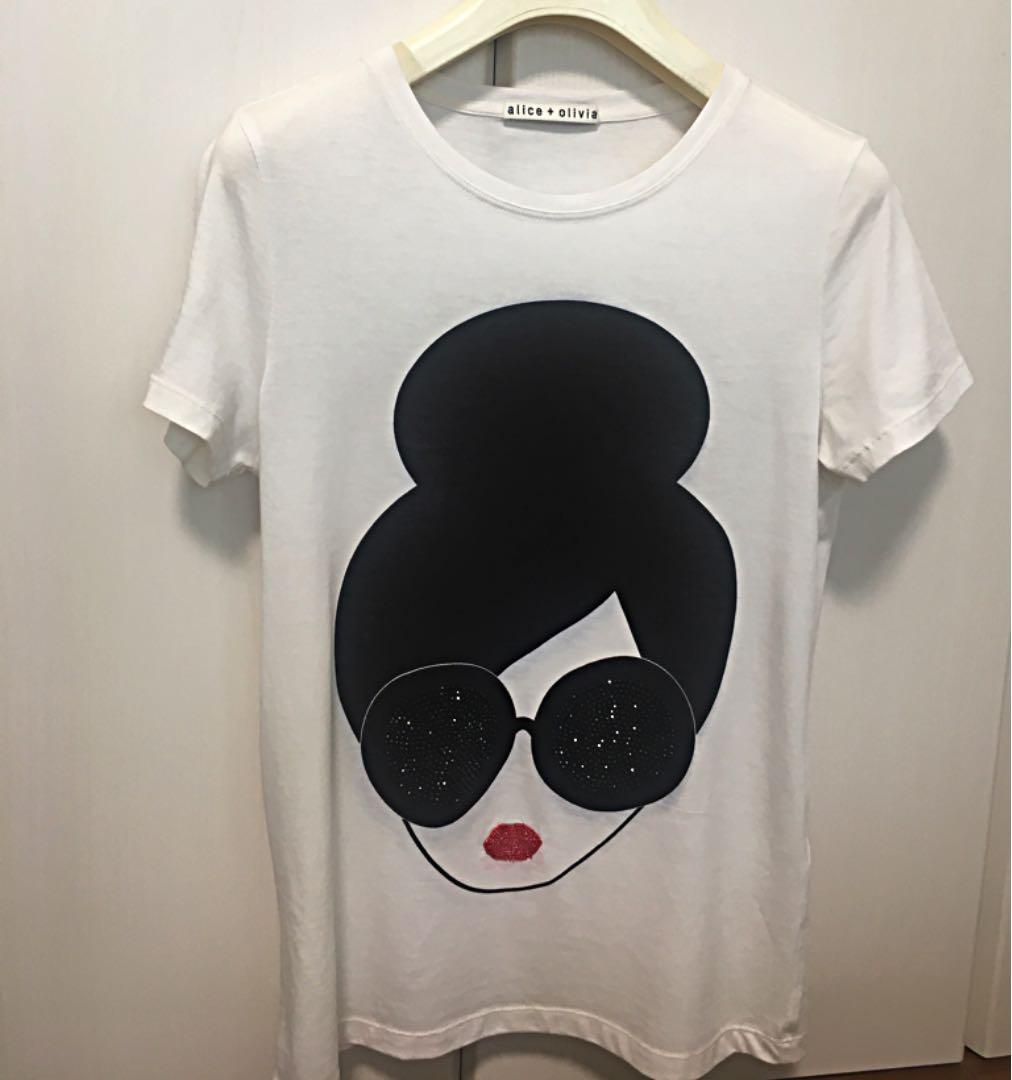 Alice＋Olivia Tシャツ 白 ホワイト