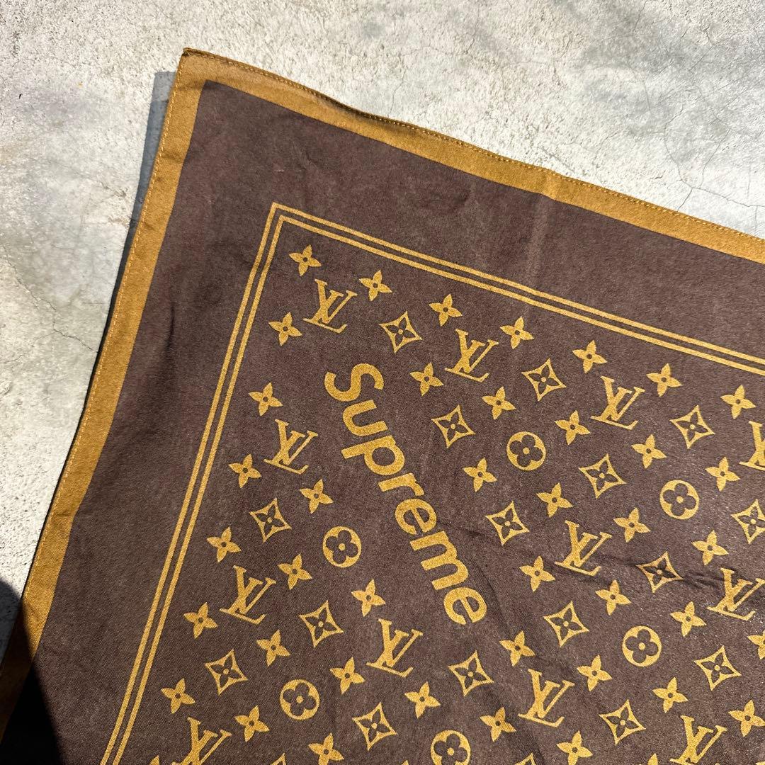 Louis Vuitton ✖️ supreme バンダナ ハンカチ 正規品