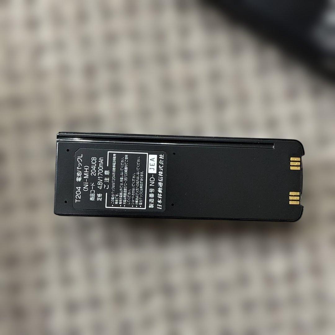 IDO T204本体+充電クレードル　ケース　予備バッテリー