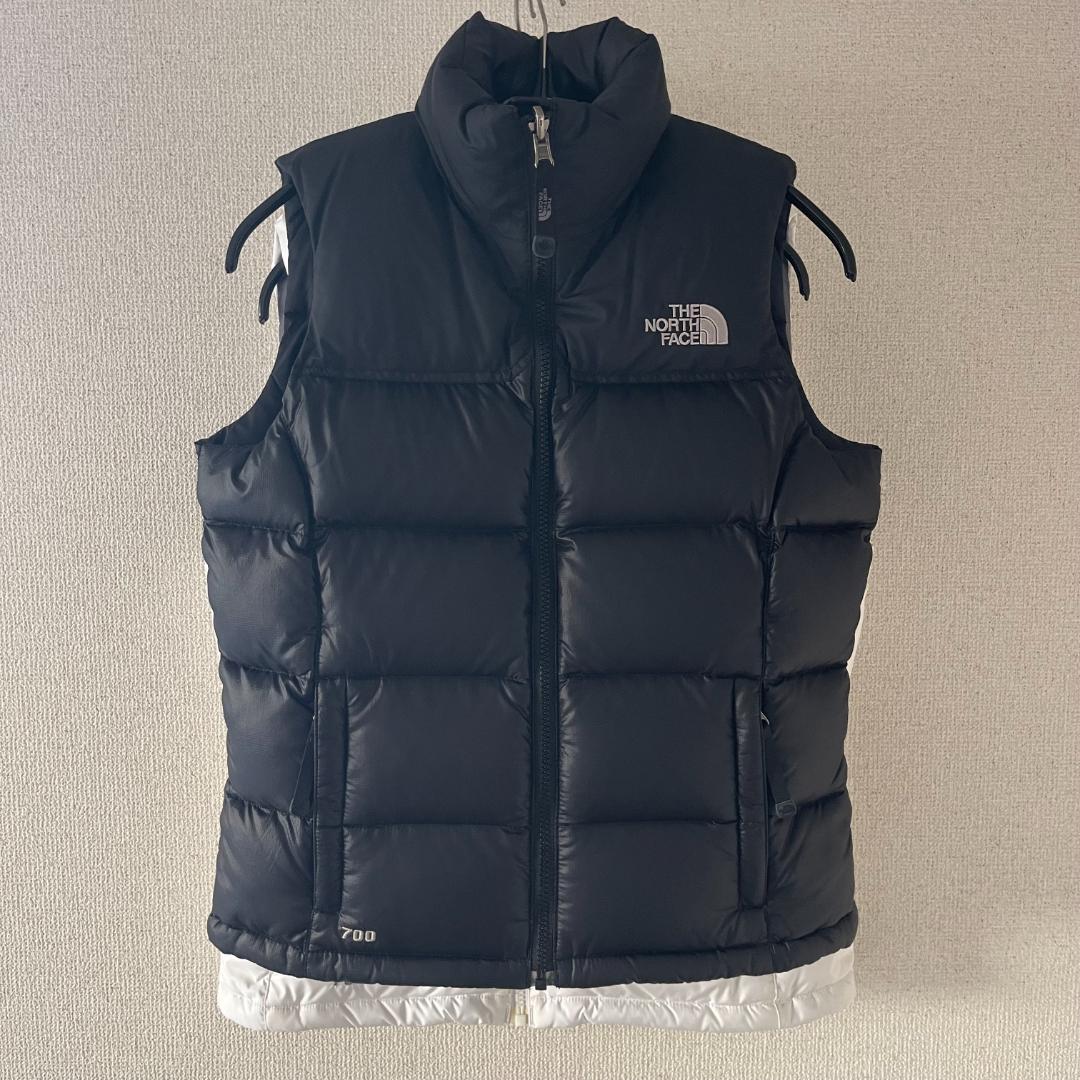 XXS以下 ザノースフェイス ヌプシダウンベスト ユニセックス ブラック