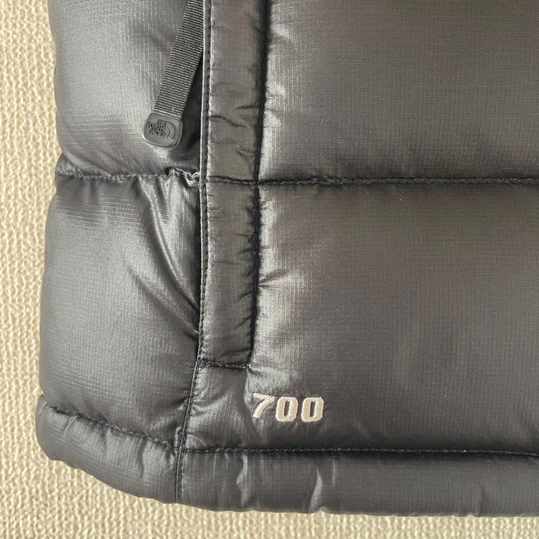 XXS以下 ザノースフェイス ヌプシダウンベスト ユニセックス ブラック