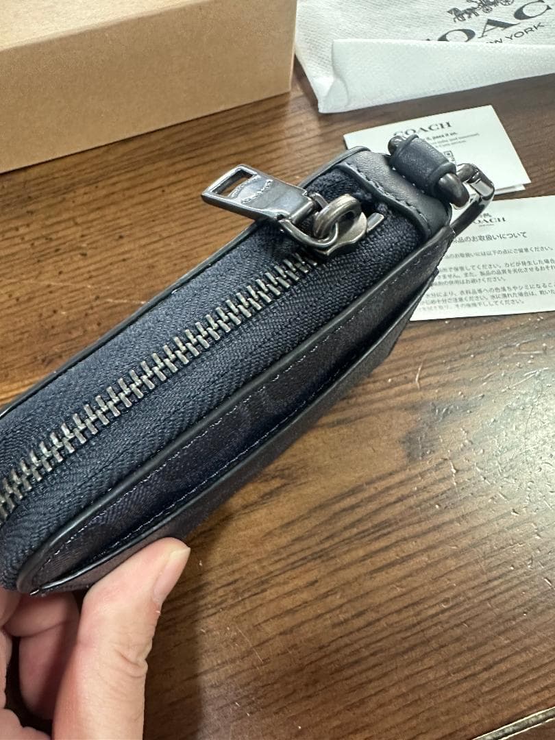 COACH Lジップ スマート キーケース コーチ シグネチャー CB927