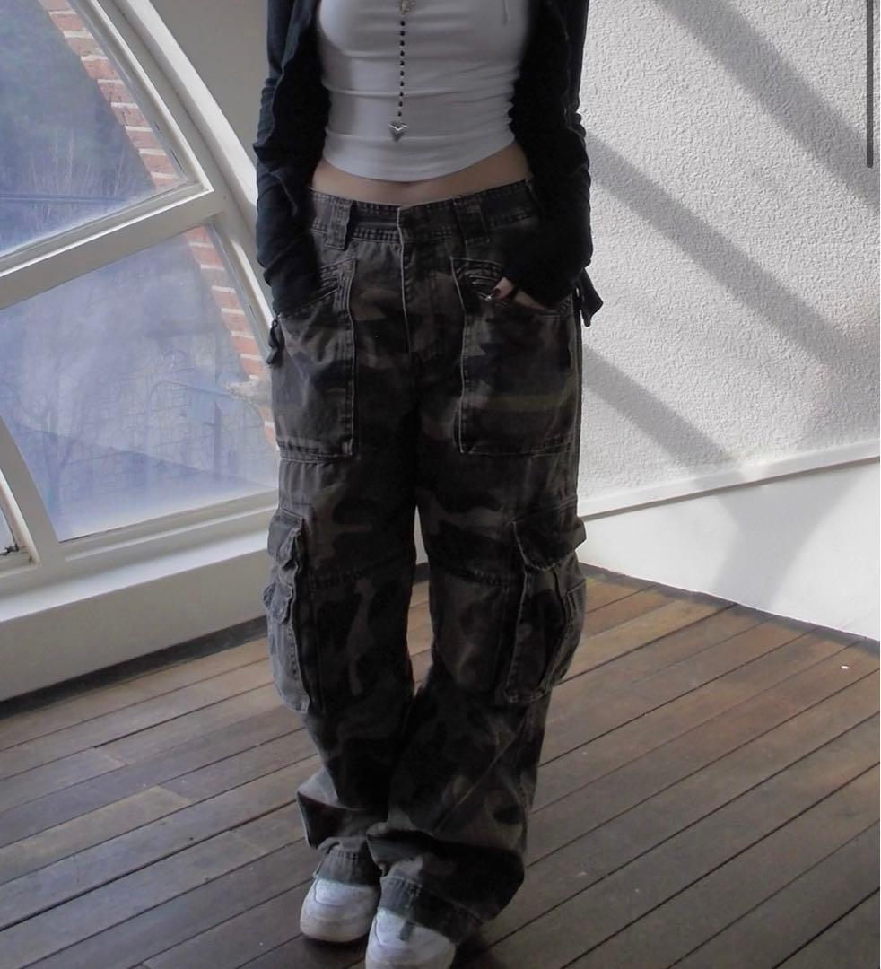 bohemseo 2000Archivesカモフラージュ　ミリタリーカーゴパンツ