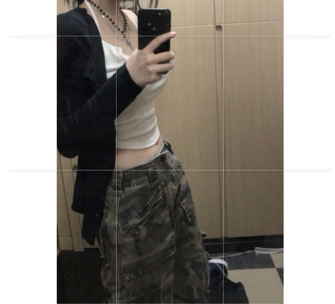 bohemseo 2000Archivesカモフラージュ　ミリタリーカーゴパンツ