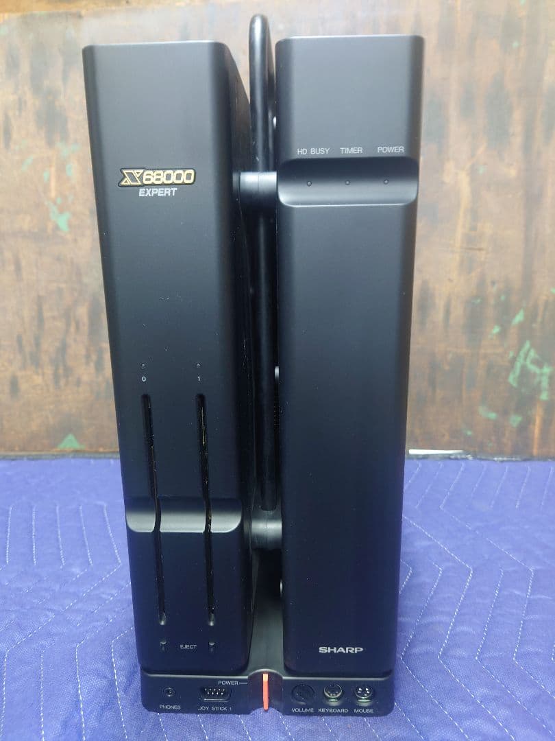 X68000　EXPERT　II　外装までメンテナンス済本体のみ