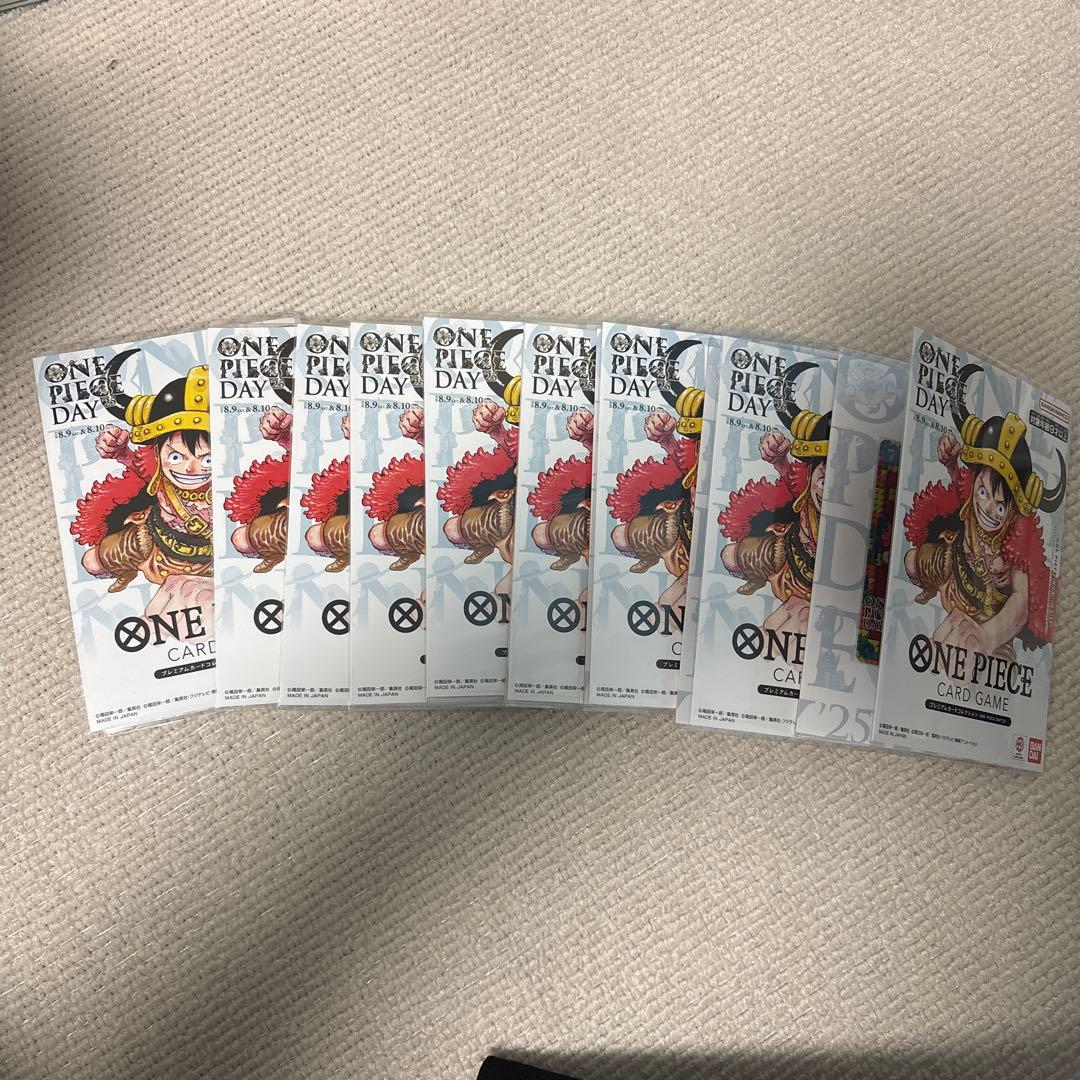プレミアムカードコレクション ONE PIECE DAY 25 9セット