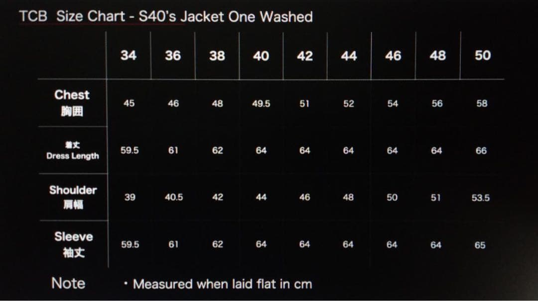 TCB JEANS CO. デニムジャケット