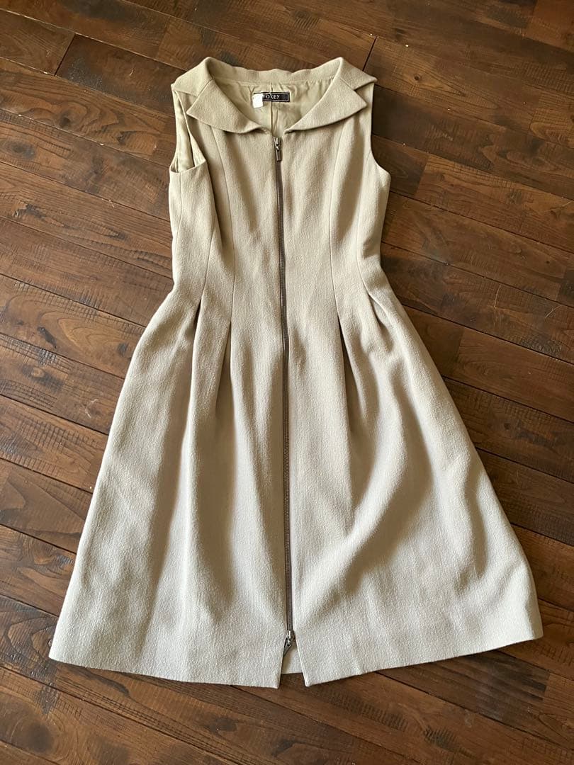 FOXEY フォクシーダブルジップワンピース　40