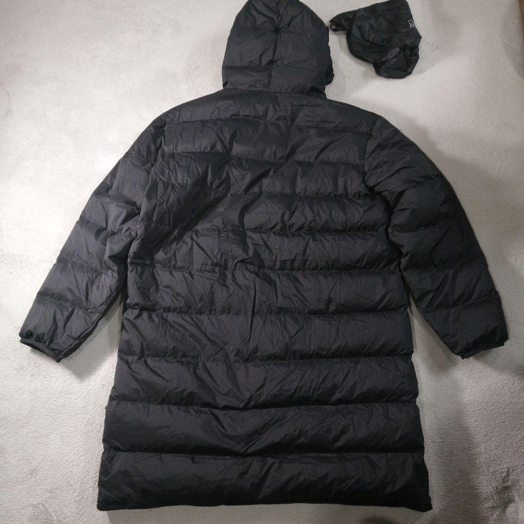 ユニクロ　ウルトラライトダウンフーデッドコート　ブラック　Ｌ