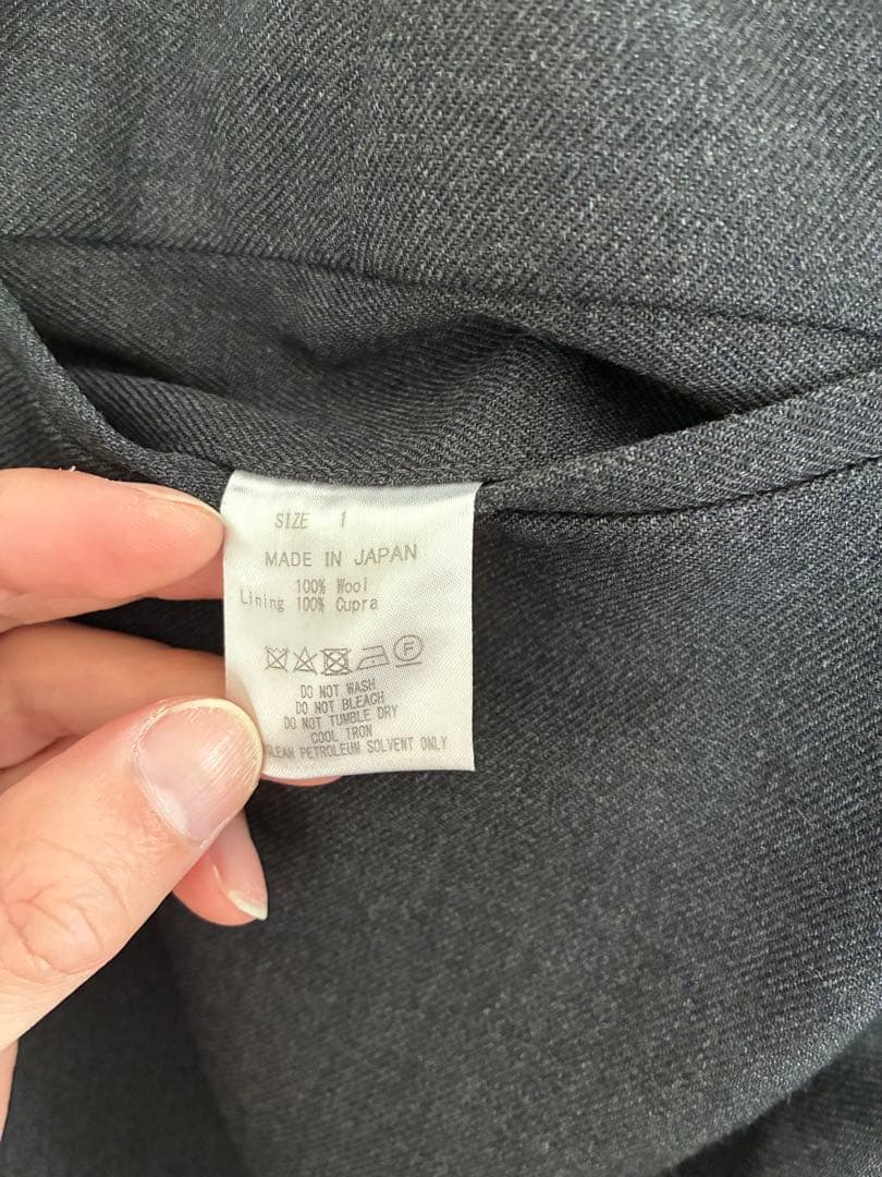 【美品】MARKAWARE FLAT FRONT TROUSERS サイズ1