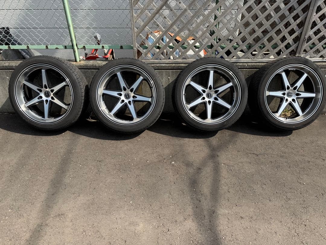 プラド150 エムズスピード　22インチ ホイールセット