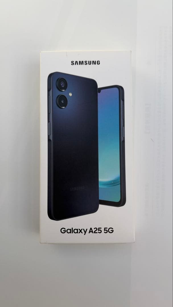 ギャラクシーa25 5g sc-53f 64gb ブラック