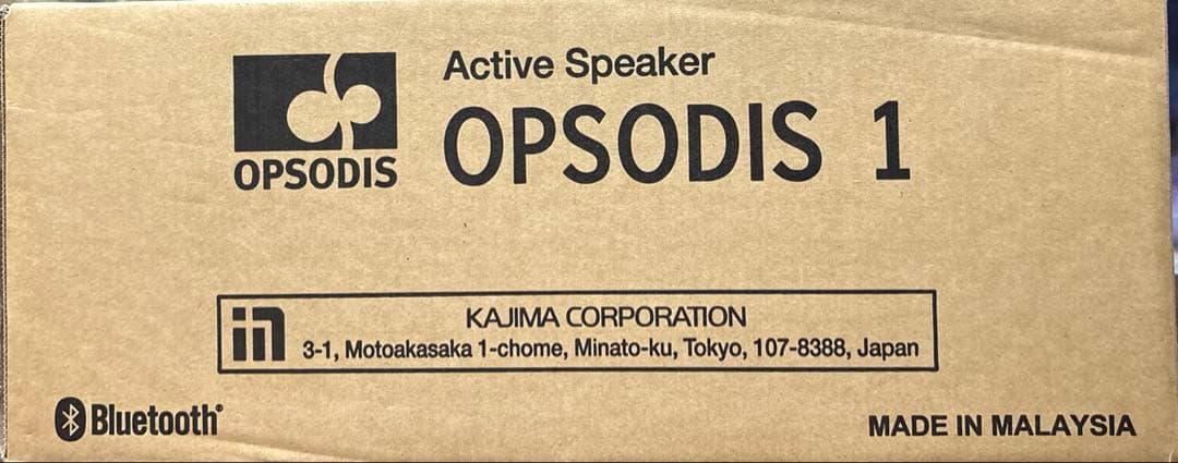 スピーカー・ウーファー Active Speaker OPSODIS 1 silver
