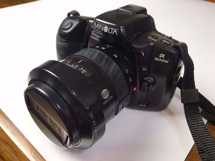 MINOLTA Alpha 303si ミノルタ フィルムカメラ　ケース付き