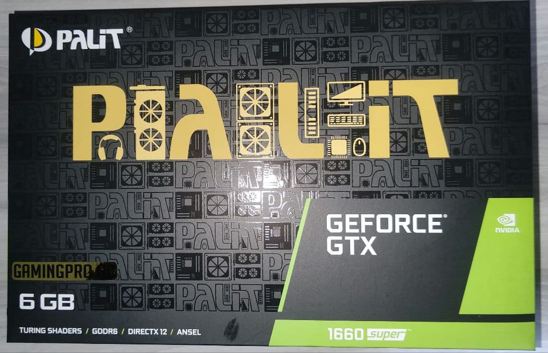 グラフィックボード・グラボ・ビデオカード PALIT GTX1660Super6GB GamingPro OC
