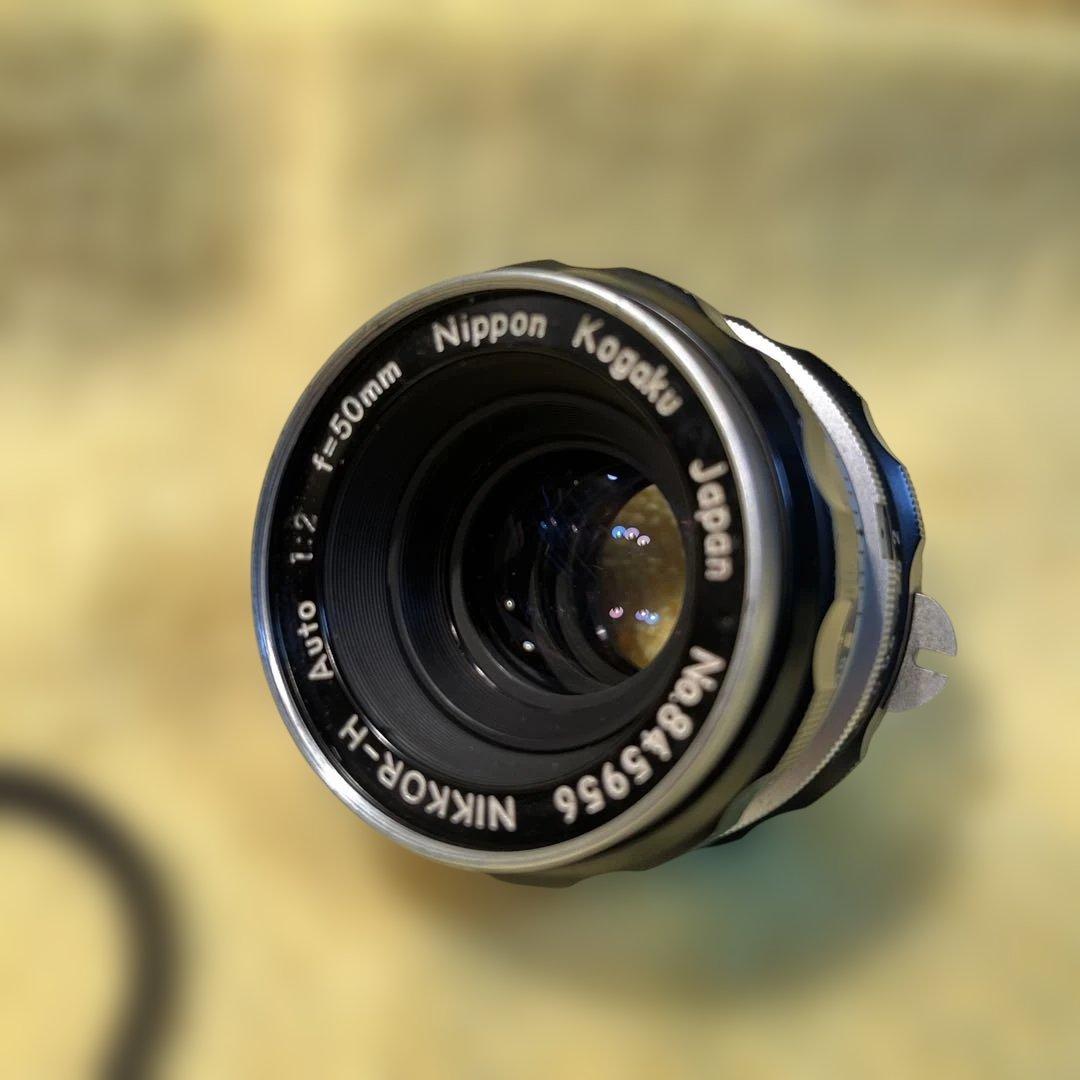 Nikkor-H Auto 1:2 f=50mmレンズ 日本製