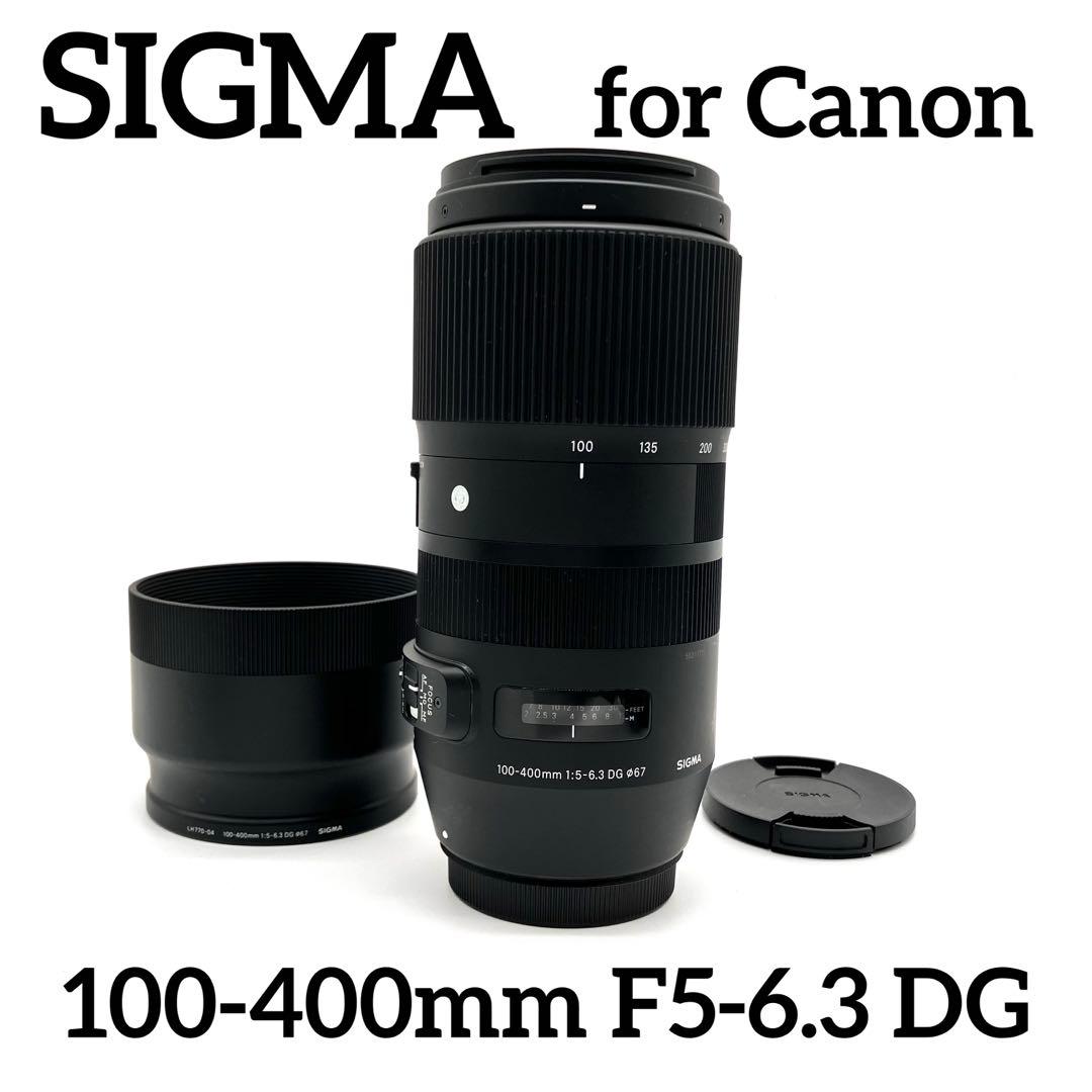 SIGMA EFマウント 100-400mm F5-6.3 DG