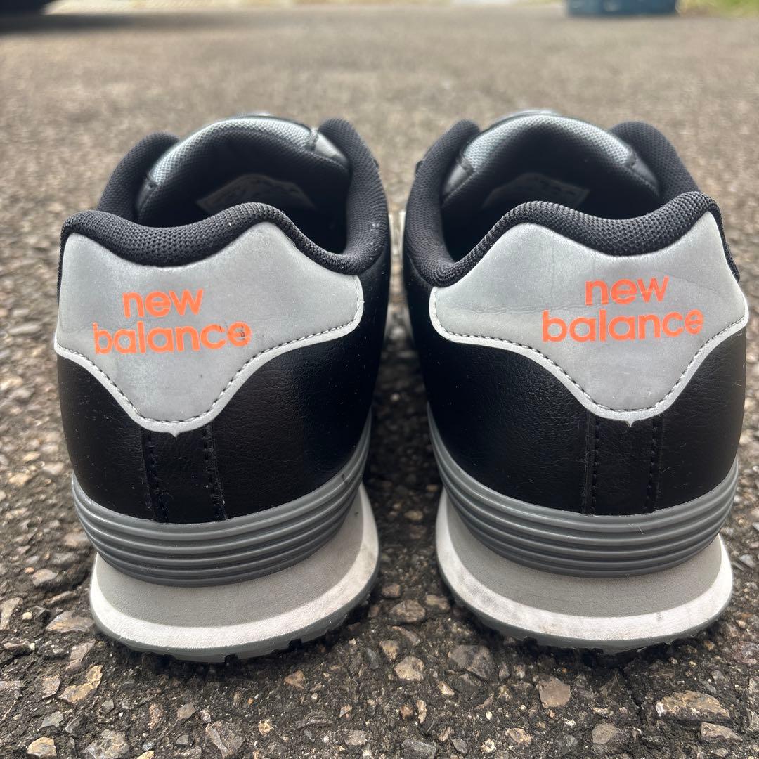 New Balance ボアシステム 安全靴 ブラック/オレンジ