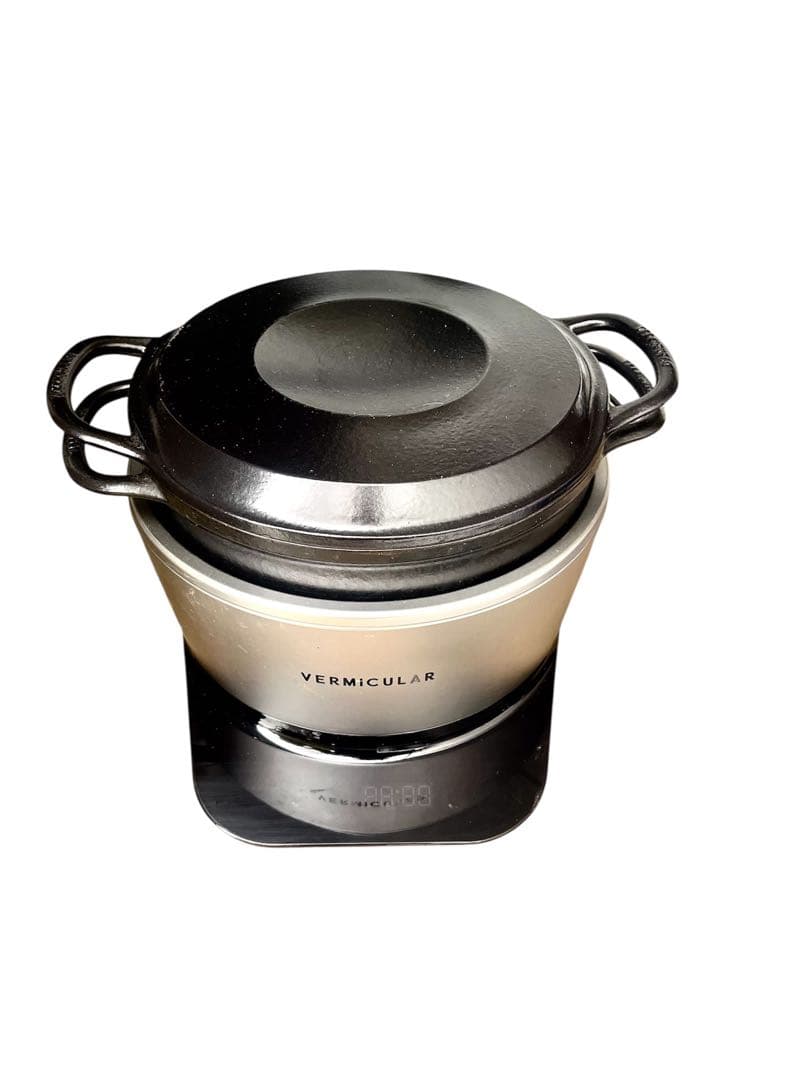 VERMICULAR シルバー ライスポット 5合炊き バーミキュラ グレー