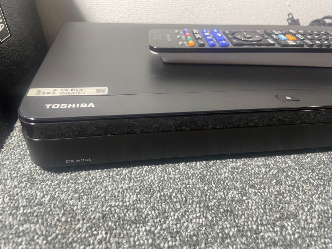 TOSHIBA ブルーレイレコーダー　DBR-W1008 2019年袋