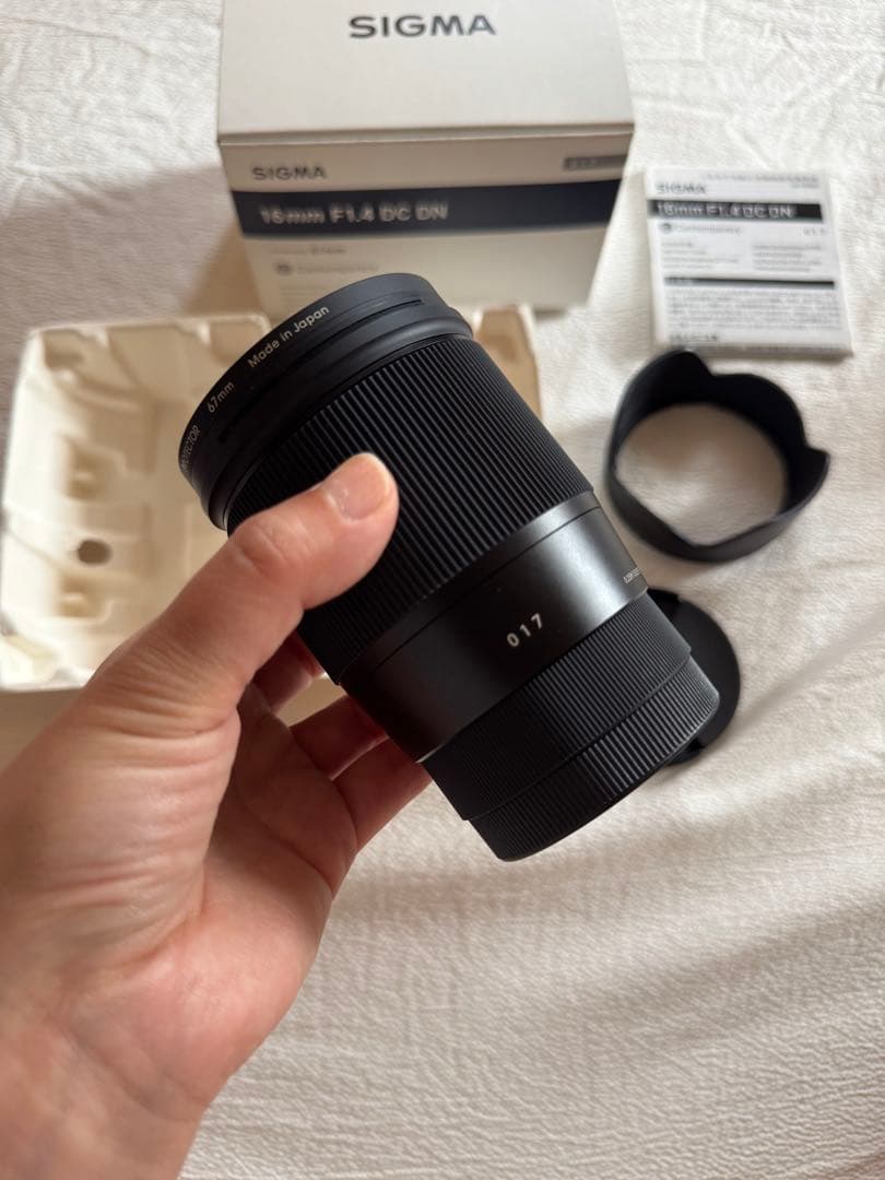 SIGMA 16mm F1.4 DC DN eマウント