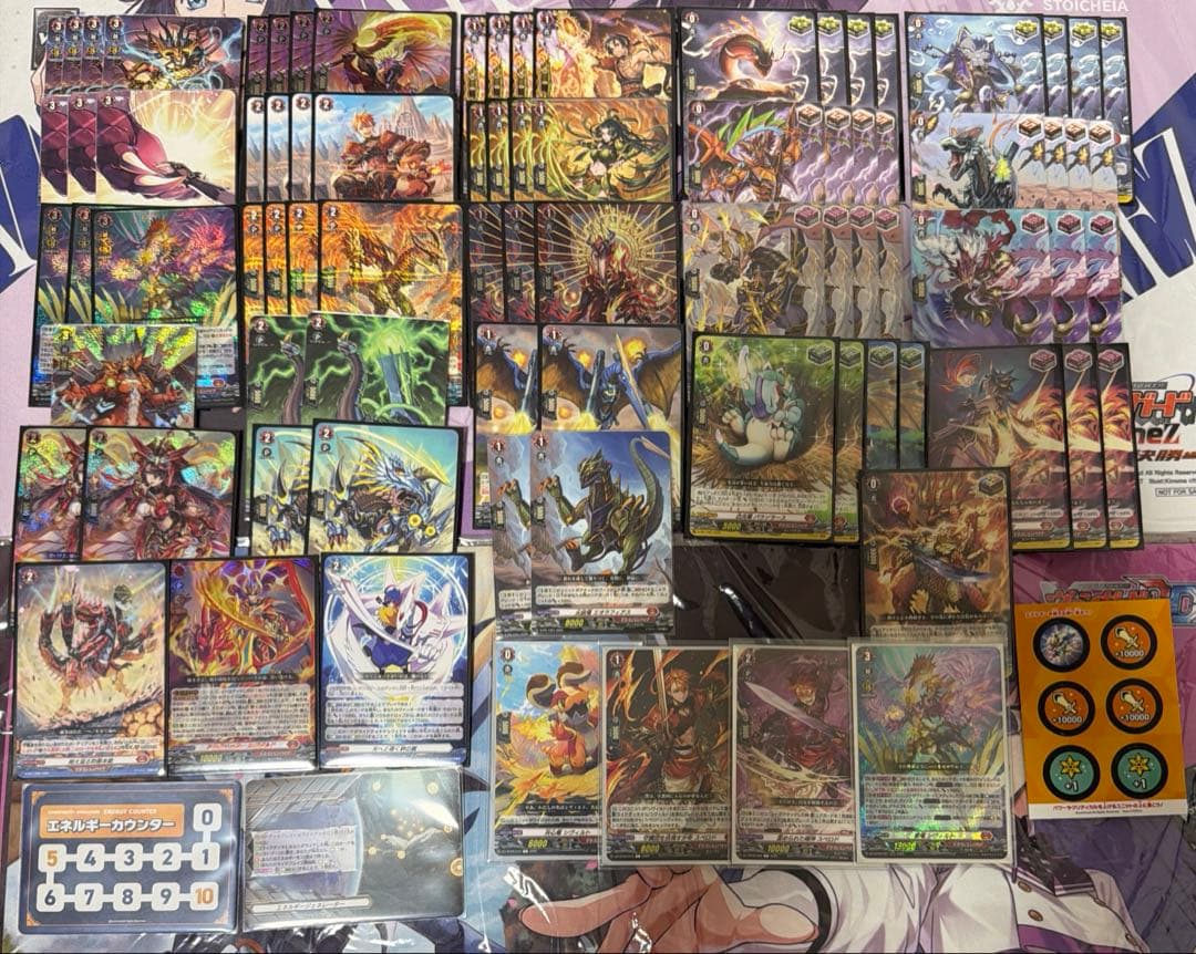 即購入可能　スリーブ付き　ドラゴンエンパイア　シヴィルト　デッキ＋パーツセット