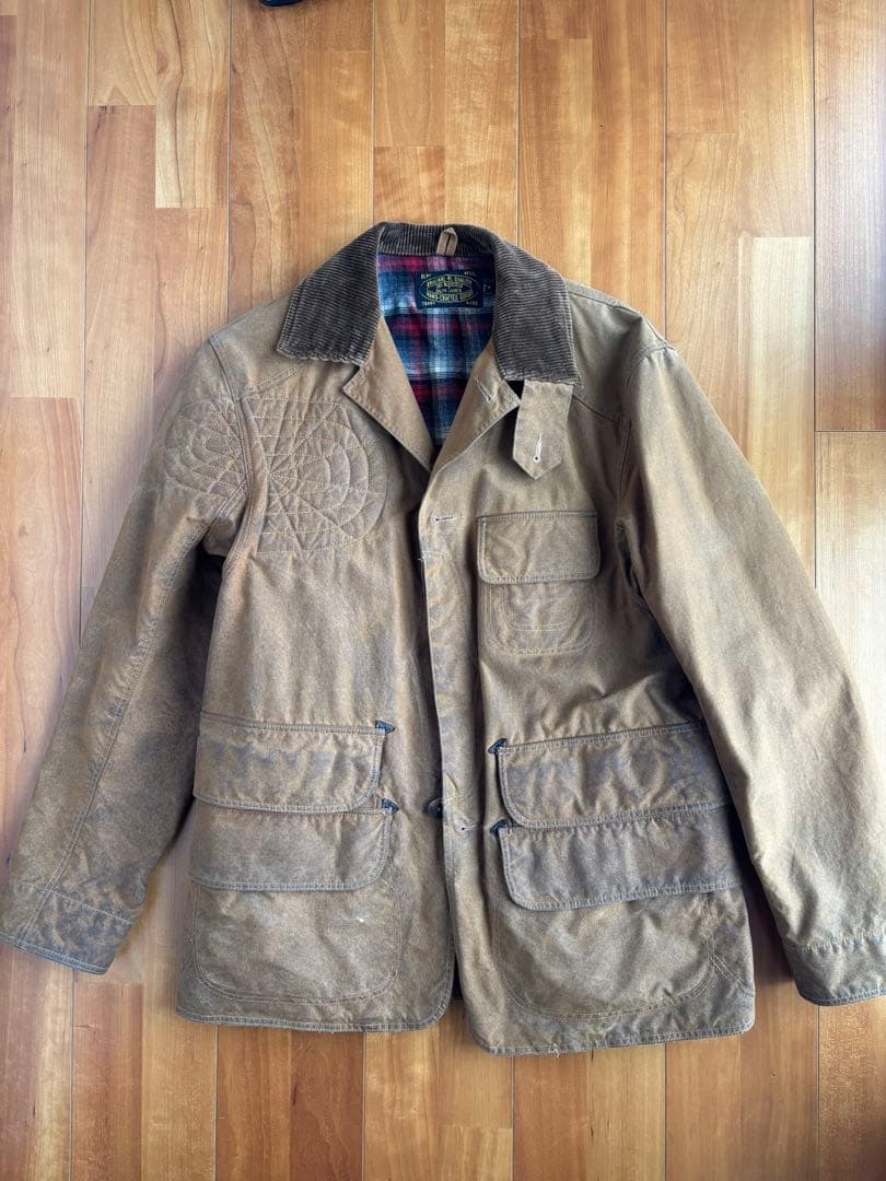 ラルフローレン　オイルジャケット　ハンタージャケット　M