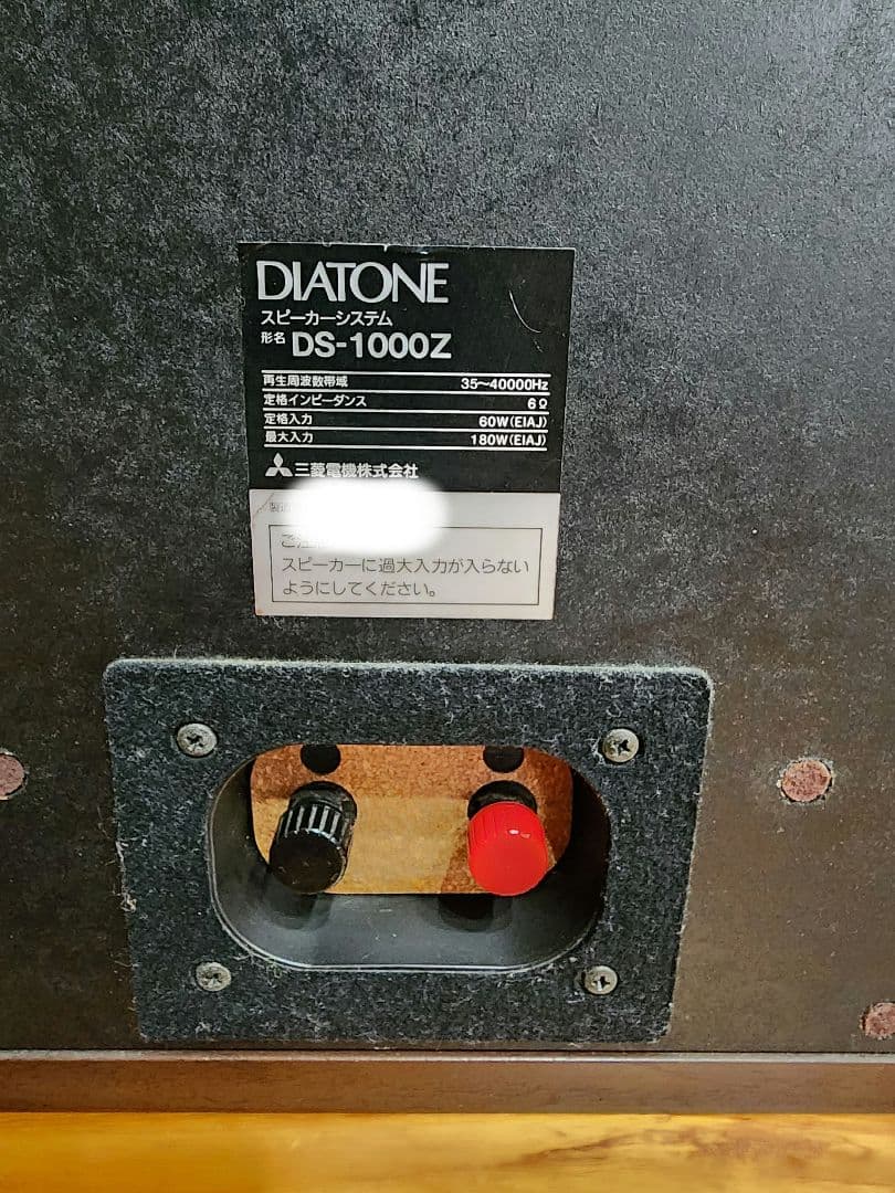 定価26万円 DIATONE DS-1000Z Lのみ(Rは別出品)