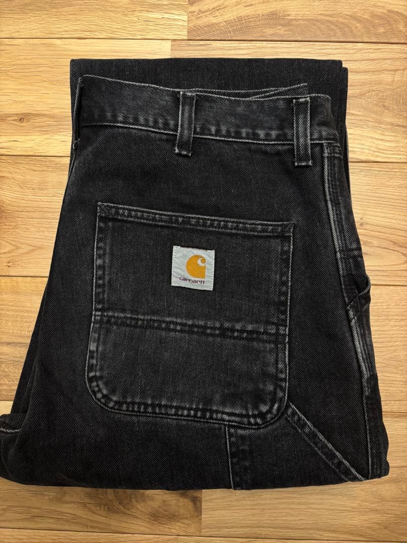 carhartt carharttWIP シングルニー　ブラック