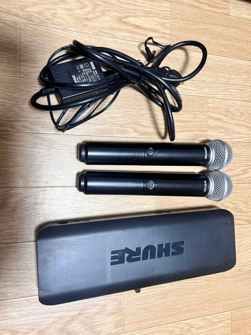 SHURE ワイヤレスマイク　BLX288/SM58(動作確認済み)