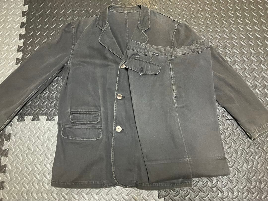 【初期90sレア】セットアップ　グッドイナフ古着加工