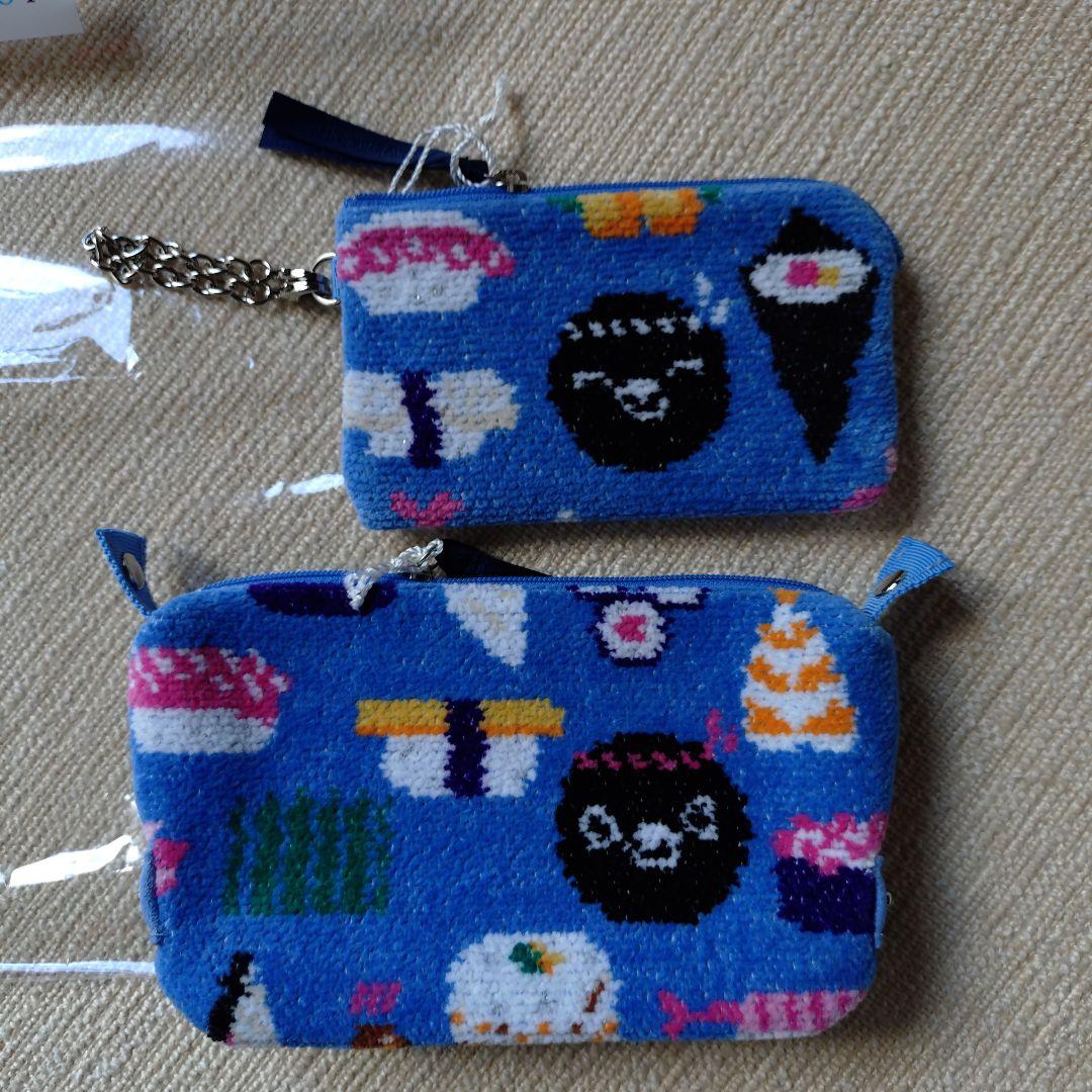 フェイラースイカグランスタコラボ　ポーチとカードケース付きポーチ