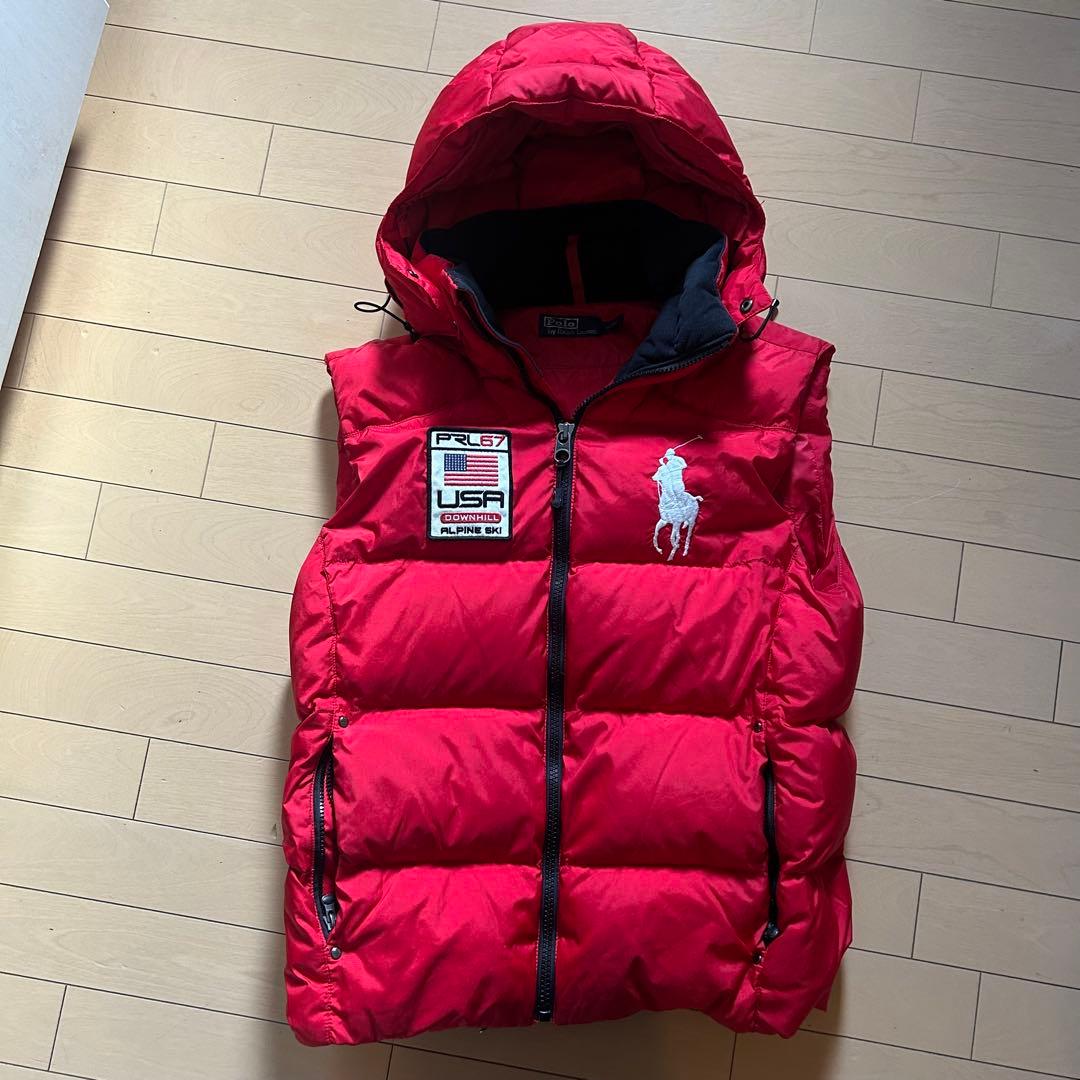 polo ダウンベストM